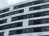Gevelbekleding met Alucobond (aluminium composiet materiaal) gevelpanelen