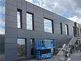 Gevelbekleding met Alucobond (Stacbond) gevelpanelen