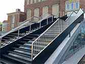 Stalen trappen